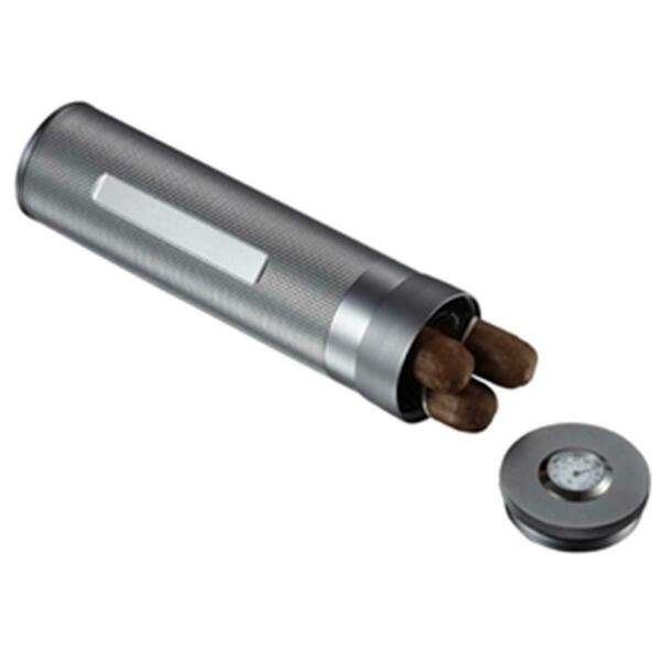 Sterling Gun Satin Travel Humidor, Visol, Mfr#: VHUD900